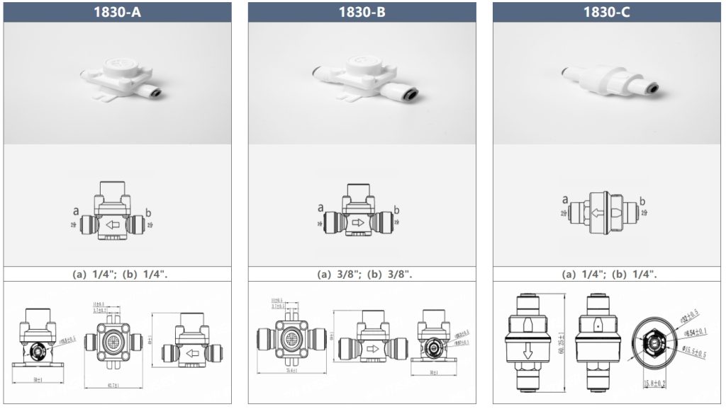 Name: Relief Valve Model: 1830