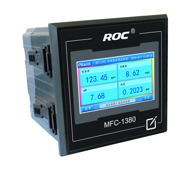 multi-channel controller MFC-1382 for water quality monitoring