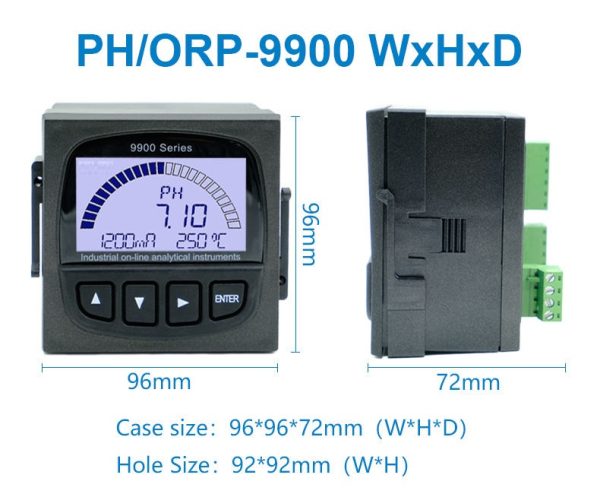 PH ORP-9900 Water Quality Test PHORP Controller